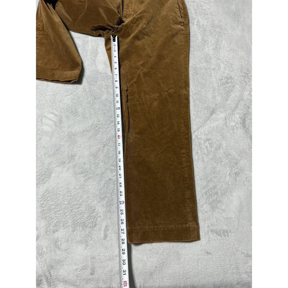 Polo Ralph Lauren Corduroy Pants Mens 35x28 Brown‎ Classic Fit Stretch